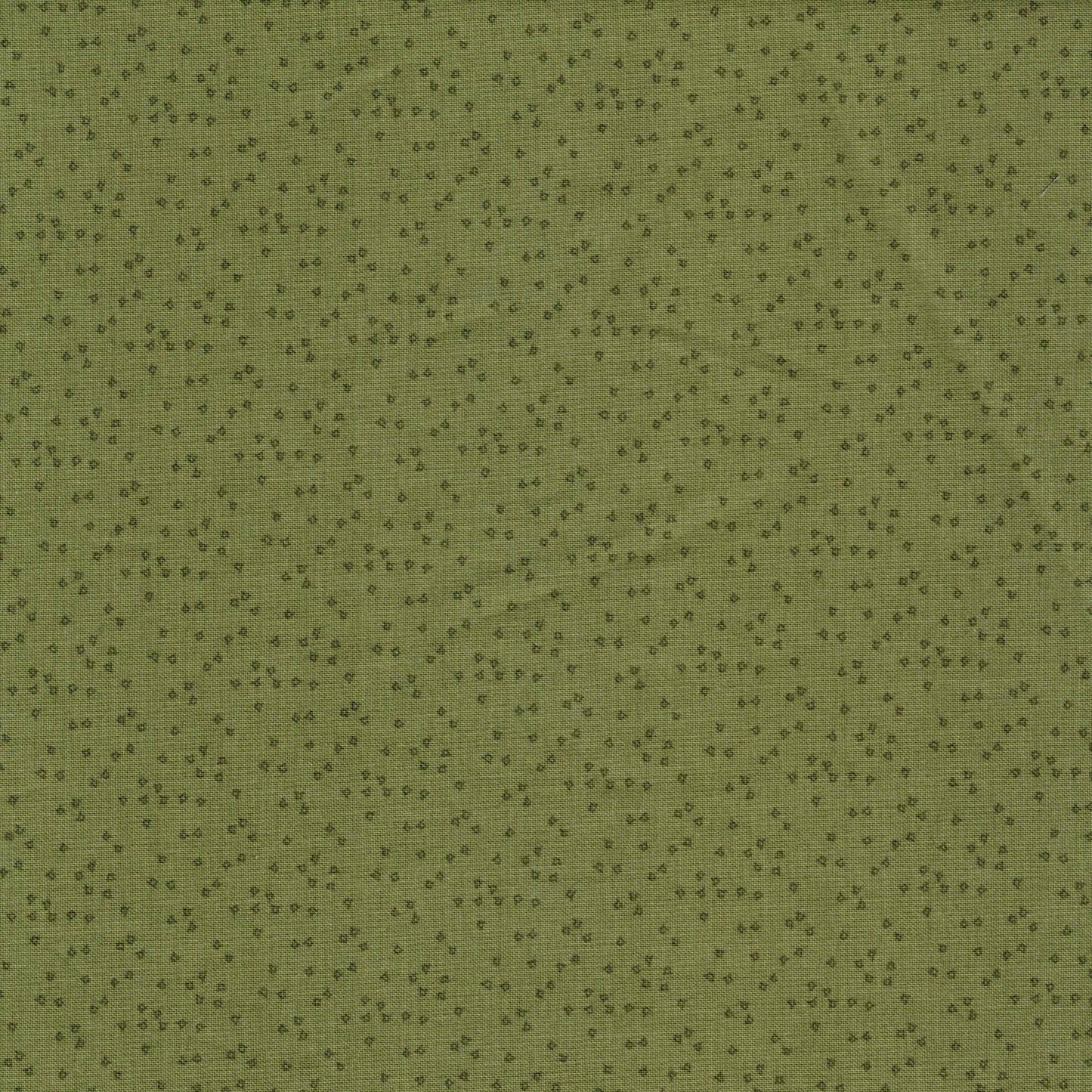 Tissu coton faux imprimé vert
