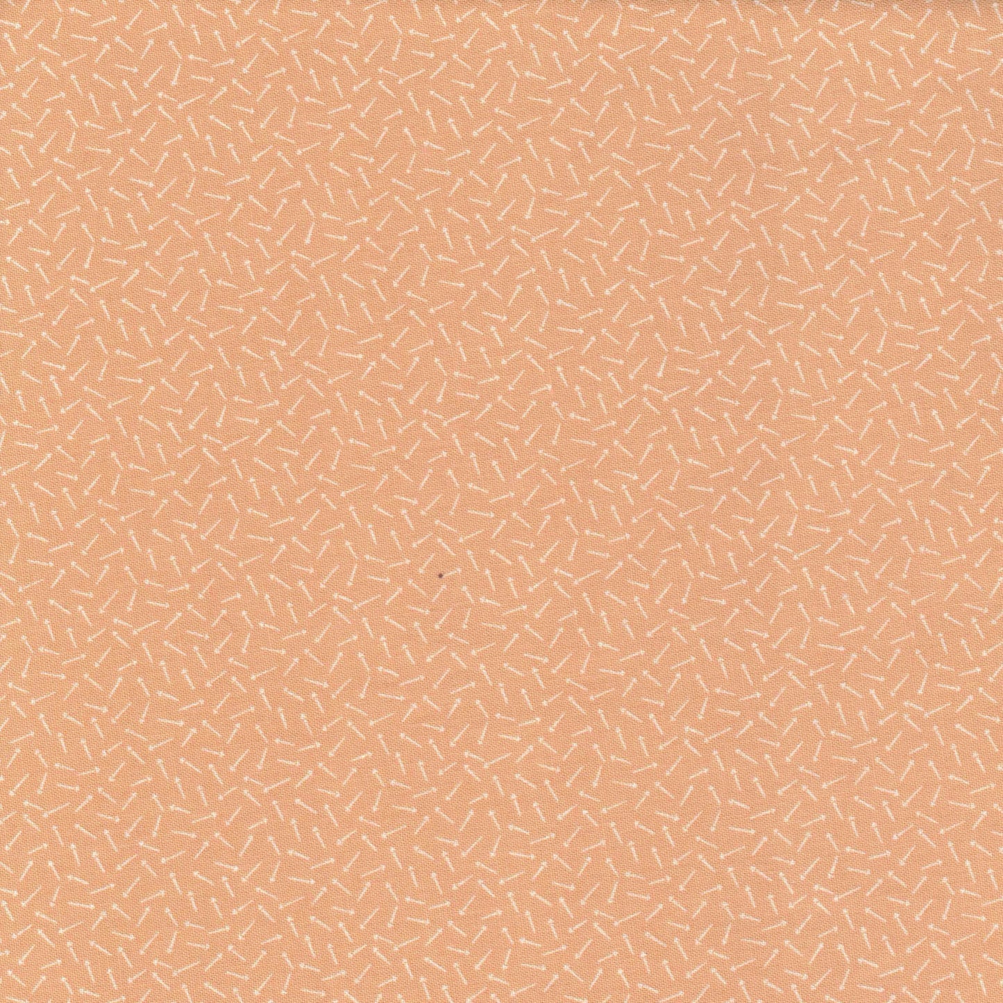 Tissu coton faux uni melon