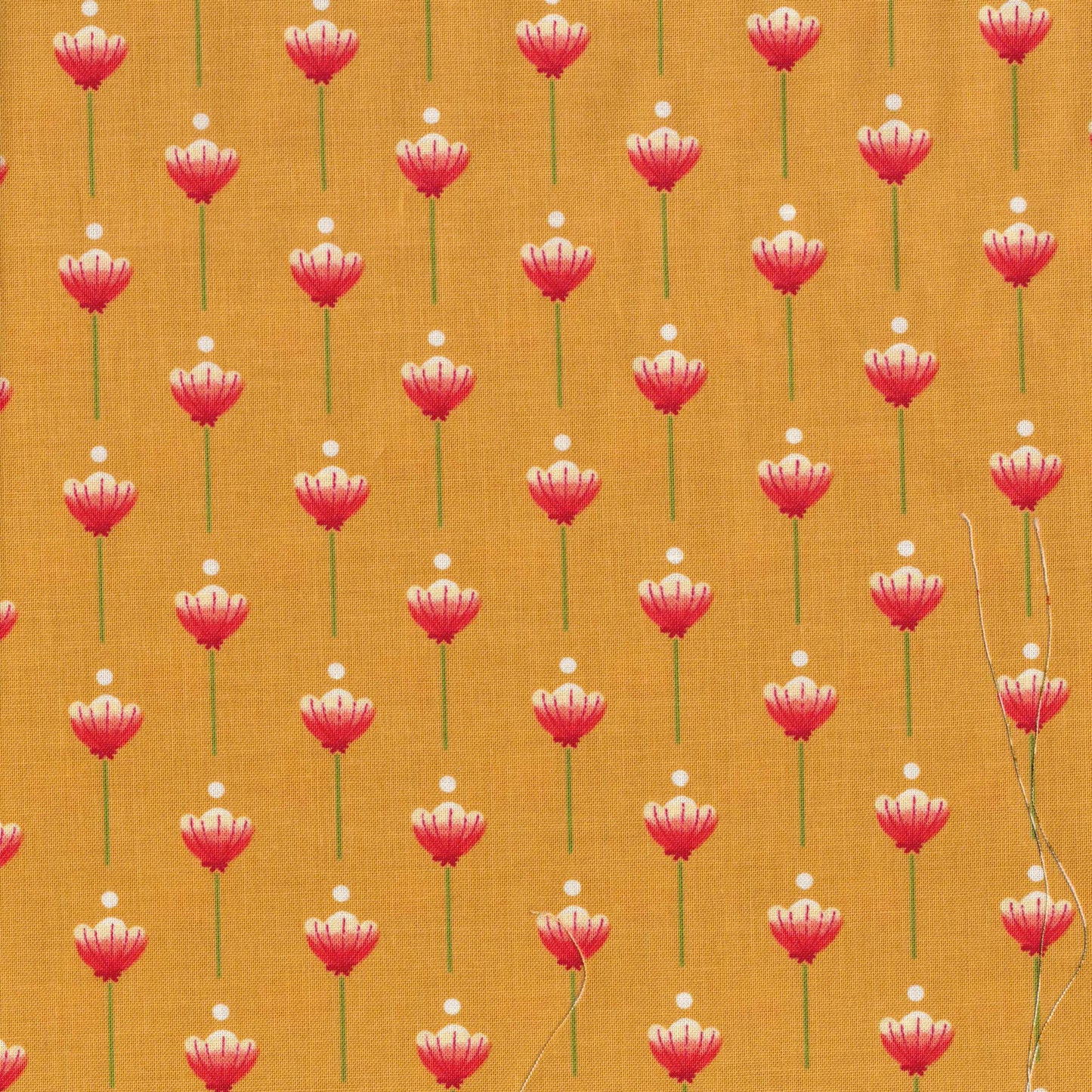 Tissu coton à imprimé floral