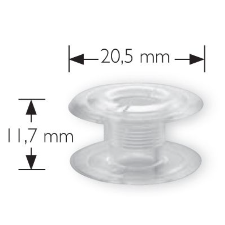 Canettes Singer plastiques plates