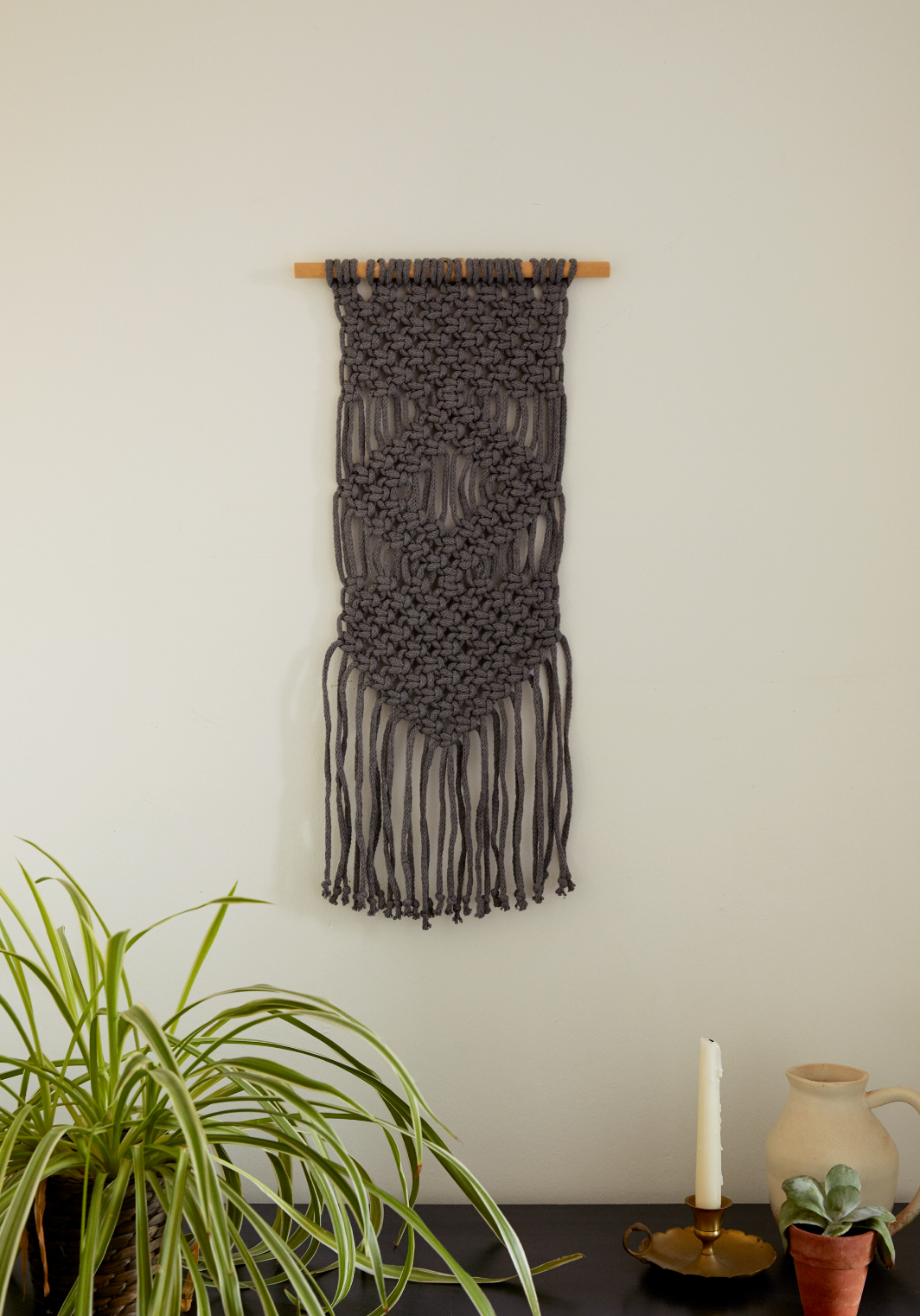 Kit macramé suspension murale DMC