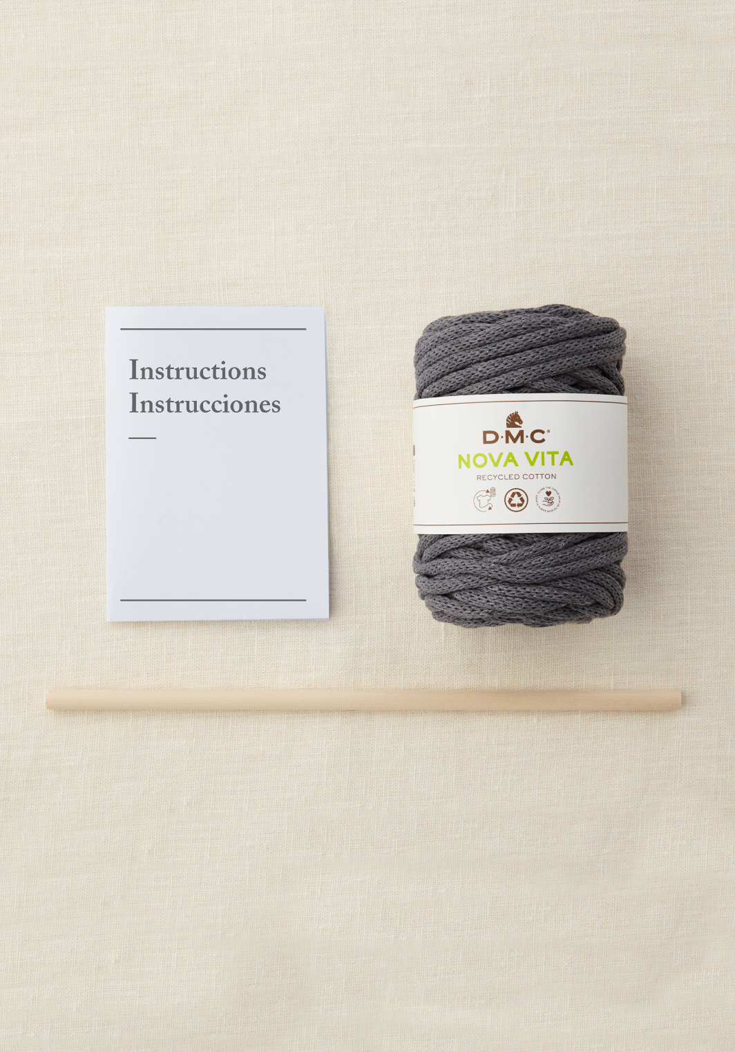 Kit macramé suspension murale DMC