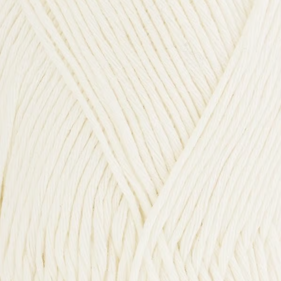 100% Coton Bio Blanc Bergère de France