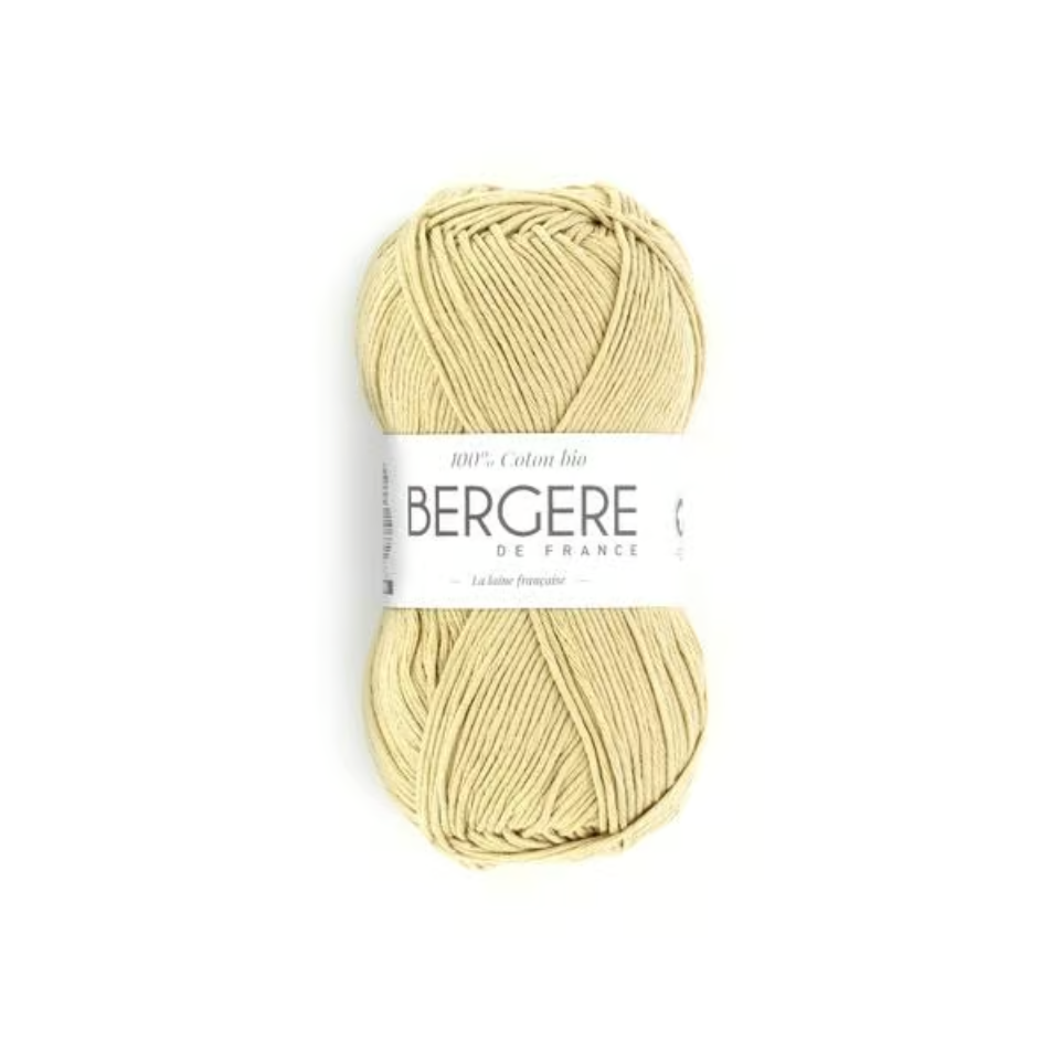 100% Coton Bio Sable Bergère de France