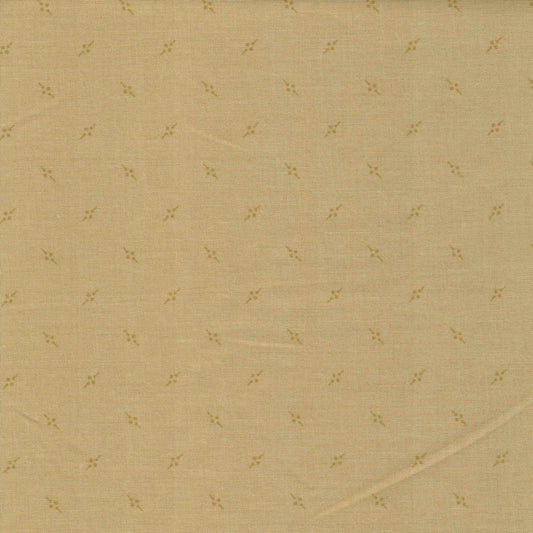 Tissu coton faux uni beige