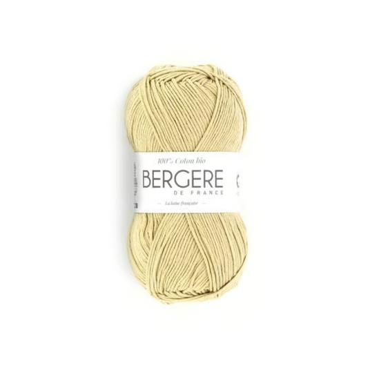 100% Coton Bio Sable Bergère de France