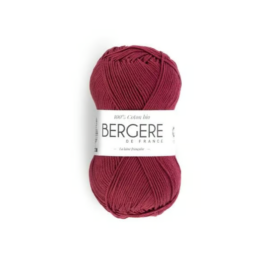 100% Coton Bio Bordeaux Bergère de France