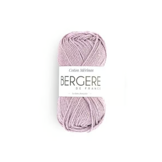 Coton Mérinos Lilas Bergère de France