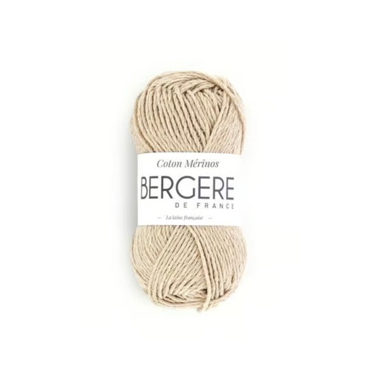Coton Mérinos Amande Bergère de France