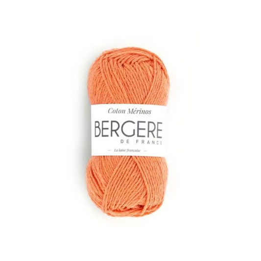 Coton Mérinos Papaye Bergère de France