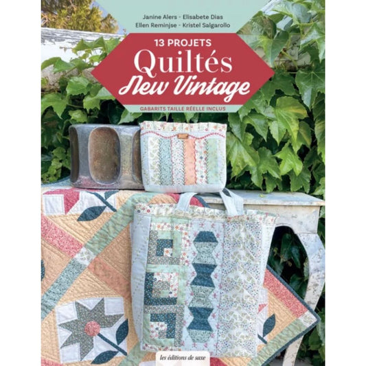 13 projets quiltés New Vintage